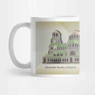 Abstract Art - Cathedral ''Alexander Nevsky'' Mug